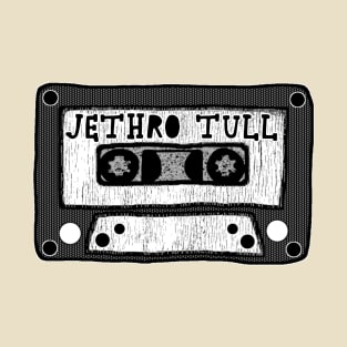 jethro tull cassette black and white T-Shirt