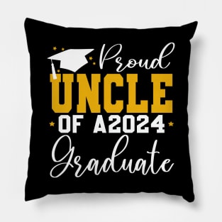 Senior Proud uncle of a Class of 2024 Graduate Pillow