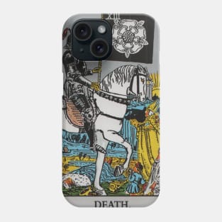 The Death Tarot Card Phone Case