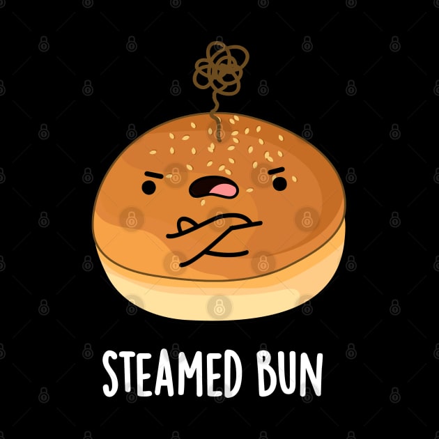 Steamed Bun Cute Food Pun by punnybone