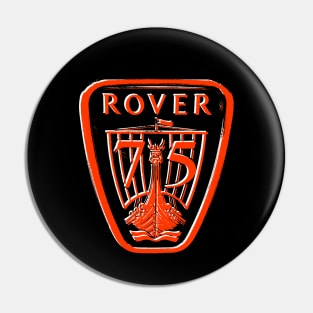 Rover 75 classic car logo red/white Pin