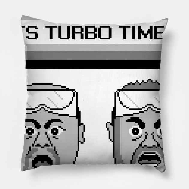 Turbo Time! Pillow by PixelPrints