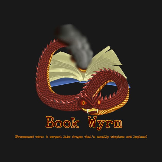 Book Wyrm by HauntedIndigo