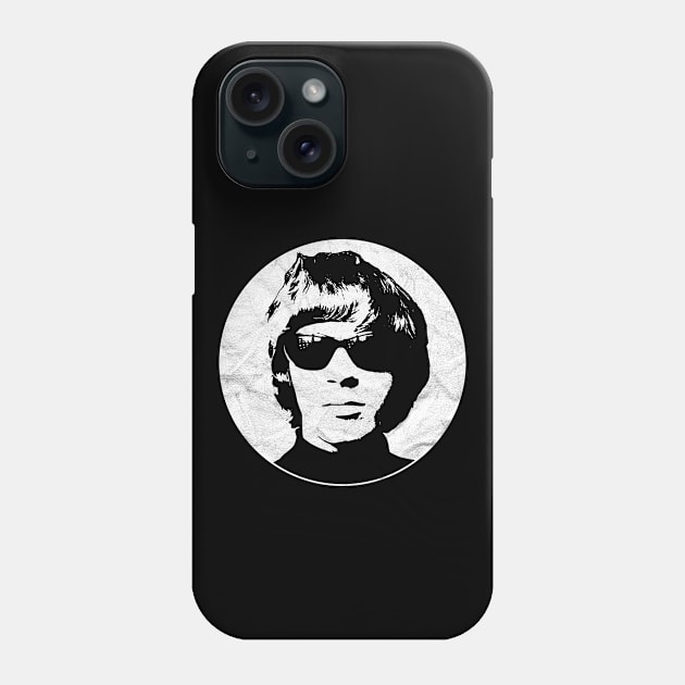 SCOTT WALKER - Legendary singer-songwriter, composer & producer (White Print) Phone Case by RCDBerlin