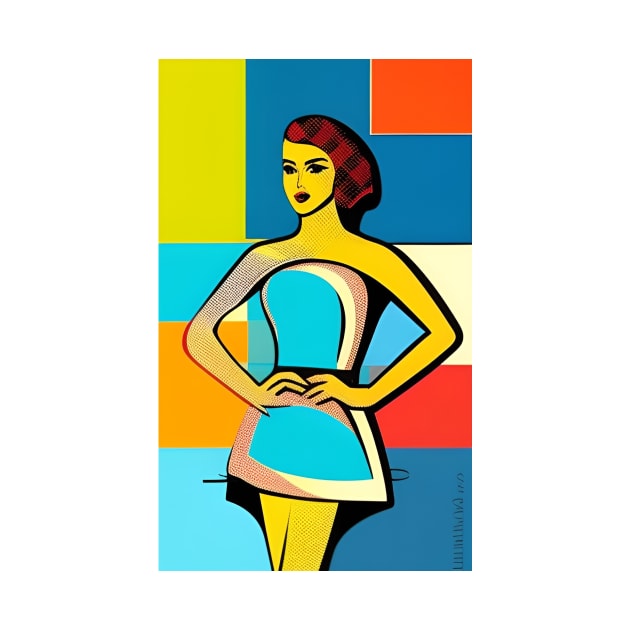 Pop Art Pin Up Girl by ShopSunday