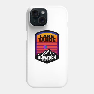 Ski Lake Tahoe California Nevada Skiing Phone Case