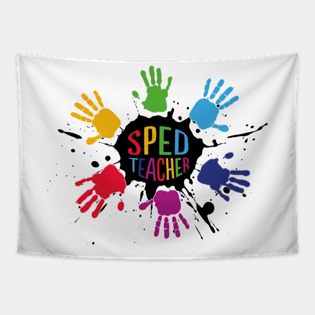 SPED Special Education Teacher educators gift Tapestry by MrTeee