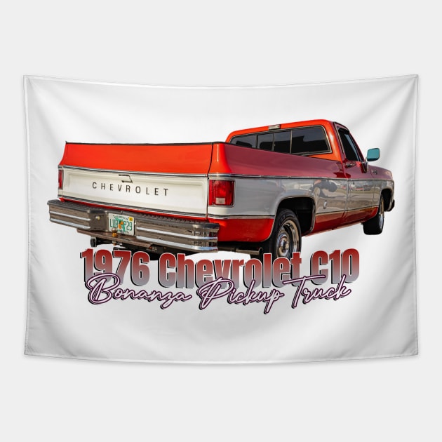 1976 Chevrolet C10 Bonanza Pickup Truck Tapestry by Gestalt Imagery