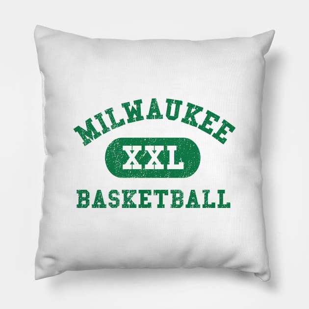 Milwaukee Basketball II Pillow by sportlocalshirts