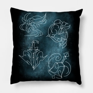 Liyue Cryo Constellations Pillow