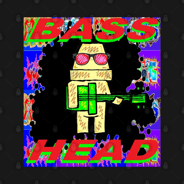 bass Robot  Bass Head by LowEndGraphics