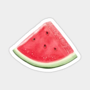 Watercolor Watermelon Magnet