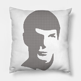 Illustration Of Cristiano Ronaldo Face Pillow