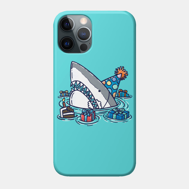 Birthday Shark III - Birthday - Phone Case