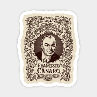 Francisco Canaro (in brown) Magnet