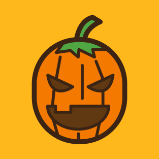 Doodle Pumpkin Head T-Shirt