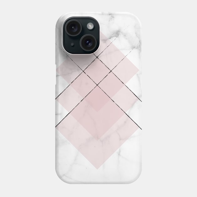 Marble Poster IV Phone Case by fivemmPaper