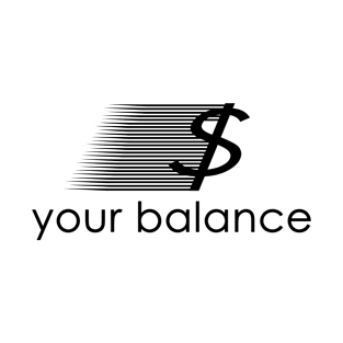 Your Balance Black Logo T-Shirt