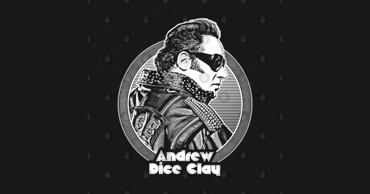 Andrew Dice Clay /// Retro Style Fan Design Andrew Dice Clay T
