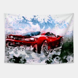 Ferrari 488 Pista Tapestry