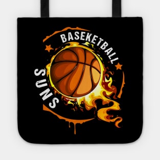 Graphic Basketball Name Suns Classic Styles Team Tote