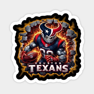 Football Houston Texans Magnet