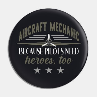 Aircraft Mechanic Gifts for Aviation Mechanics Pin