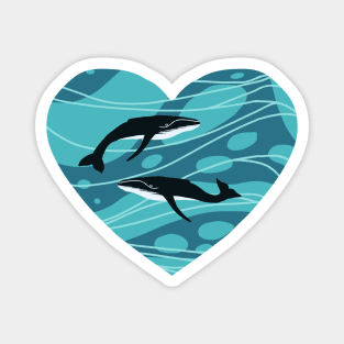 I love Whales Magnet