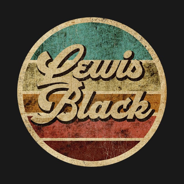 Tanatoraja, circle retro faded Lewis Black by TANATORAJA.WISATA