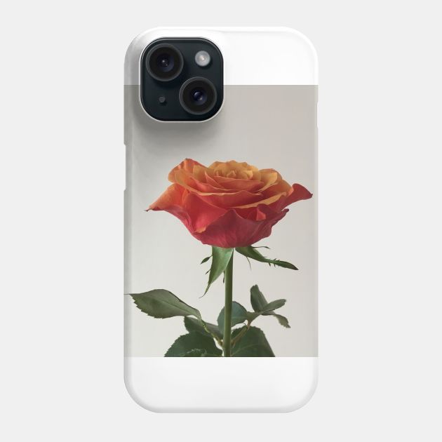 Rose Phone Case by BlackWhiteBeige