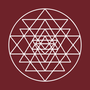 Shree Yantra  Mandala-Geometric T-Shirt