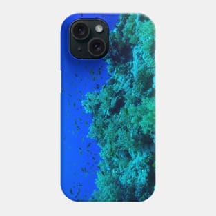 Coral reef with fishes Phone Case