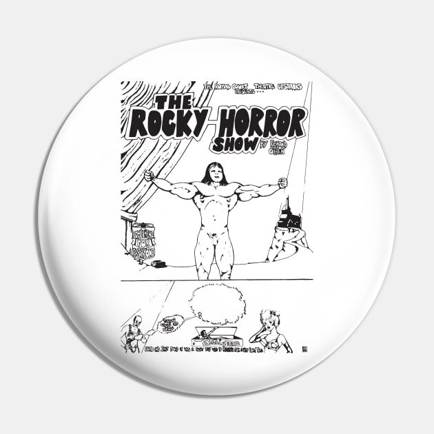 Rocky Horror Show - London Flyer Pin by Chewbaccadoll