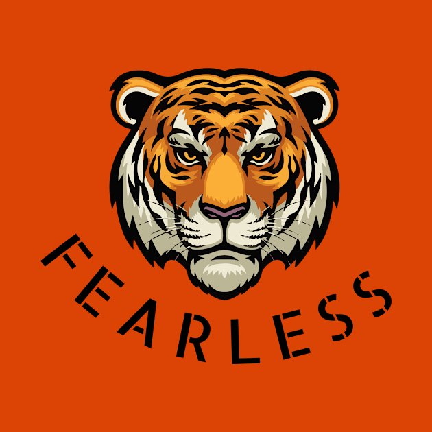 Fearless Tiger Design by Stephen