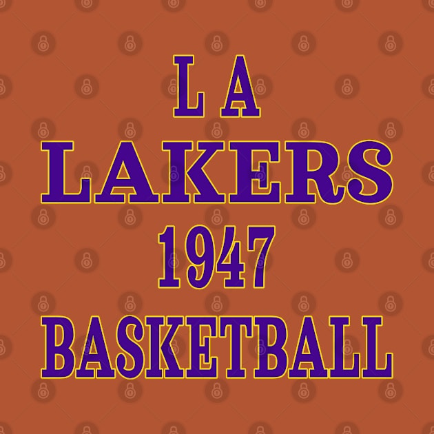 Los Angeles Lakers Classic by Medo Creations