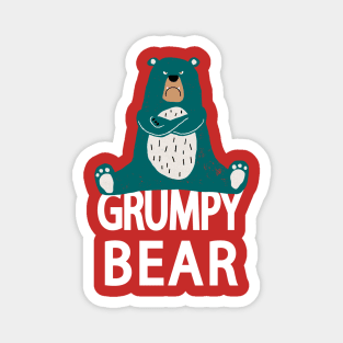 Grumpy Bear Magnet