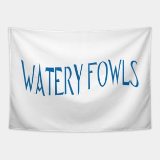 WATERY FOWLS Tapestry