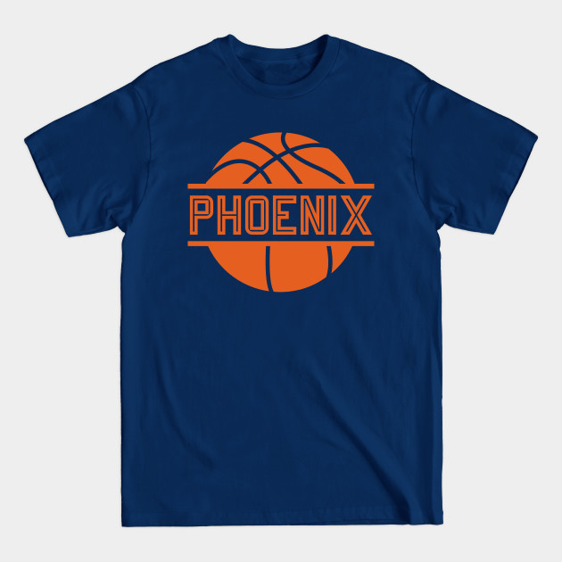 Disover Phoenix AZ Basketball Logo - Phoenix Basketball - T-Shirt