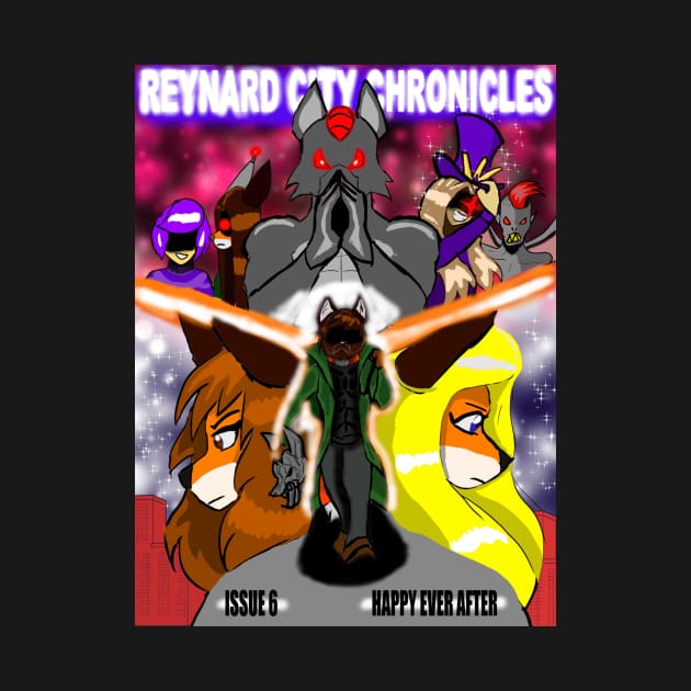 Reynard City Chronicles Issue 6 cover by Reynard City