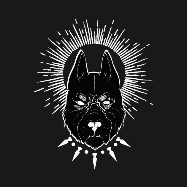 Discover Hellhound- Black - Evil Spirit - T-Shirt