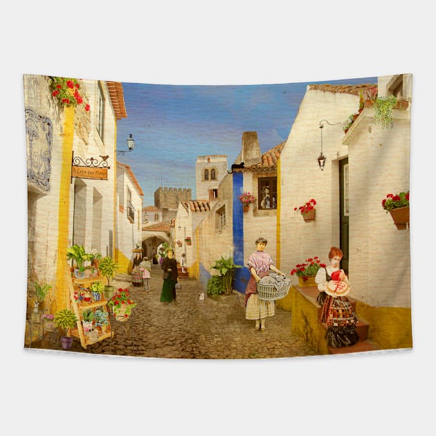 The street that never existed in Óbidos Tapestry by PrivateVices