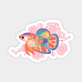 Koi Betta Magnet