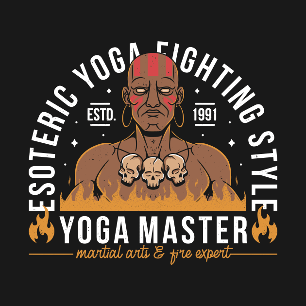 Indian Yoga Master by Alundrart