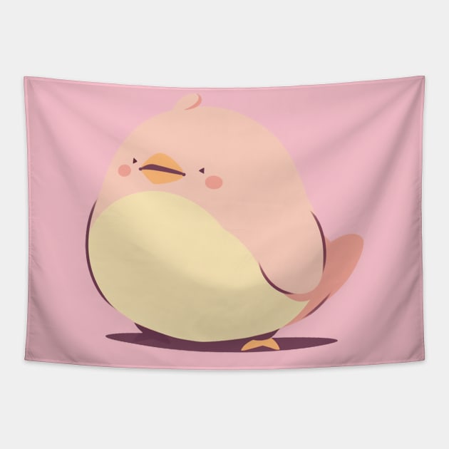 Cute bird Tapestry by Flowerandteenager