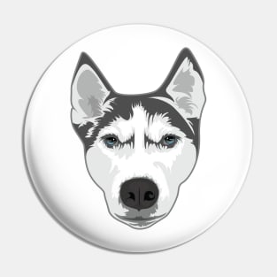 Husky Dog Pin