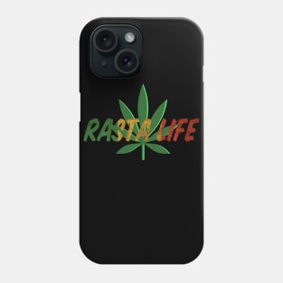 Rasta Life, Jamaica, Reggae Phone Case