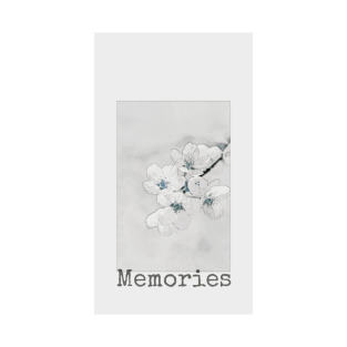 Memories aesthetic beautiful bloom flowers cherry blossom romantic love beauty T-Shirt