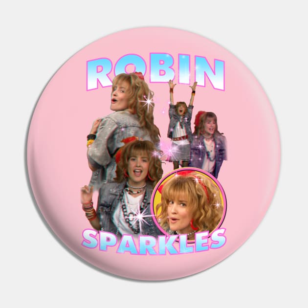 Robin Sparkles Bootleg Pin by RetroVania