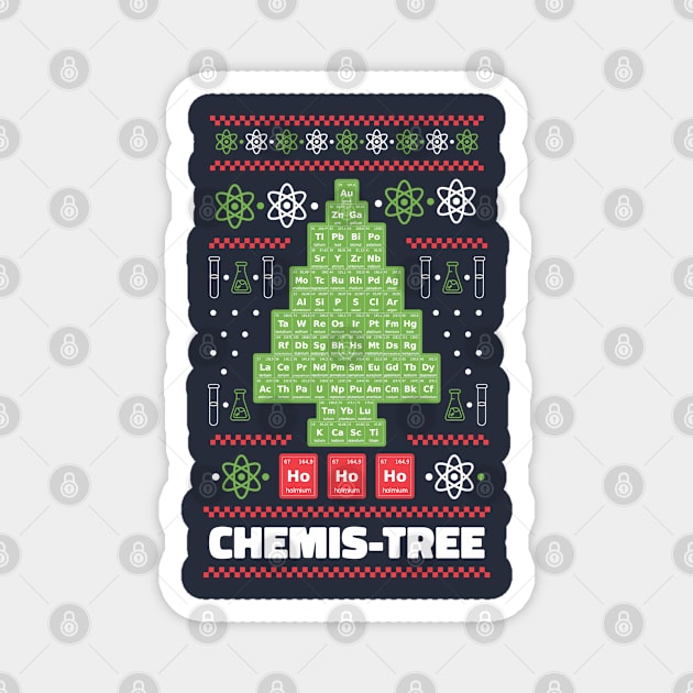 Chemis Tree Magnet by Safdesignx