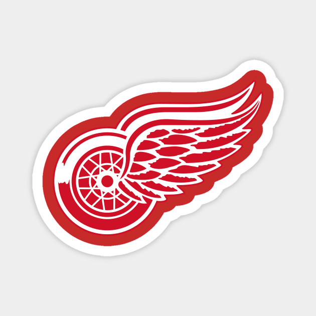 Detroit Red Wings Magnet by Lesleyred